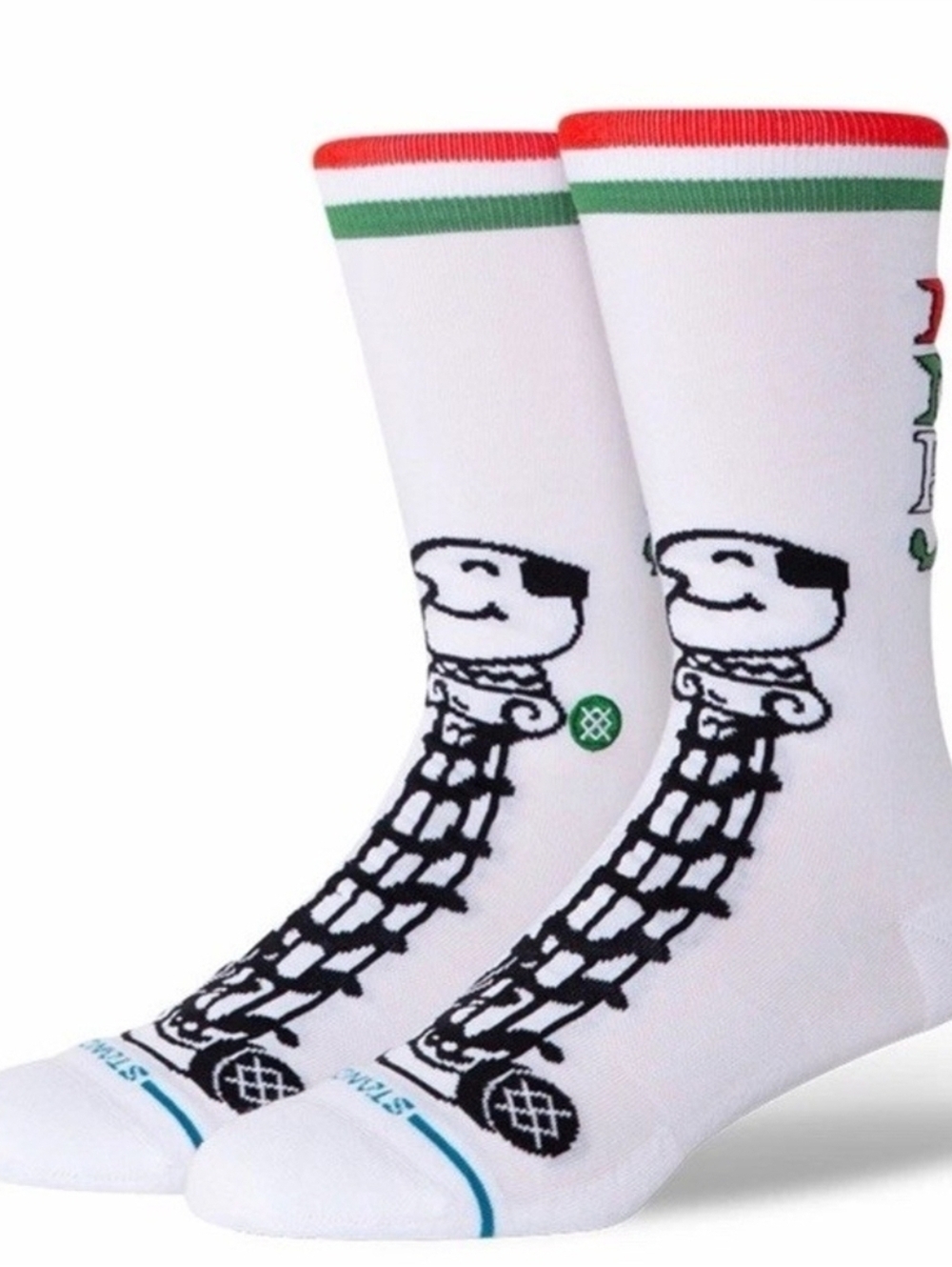 Stance X Home Alone Little Nero’s Pizza High Socks Men’s Size Med 6-8.5 NEW NWT